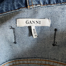 Ganni Cropped Hooded Denim Jacket