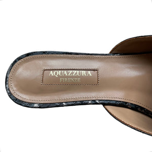 Aquazzura Pom Pom Mules