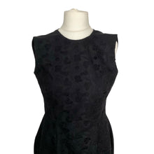 Victoria Beckham Black Lace Bodycon Midi Dress