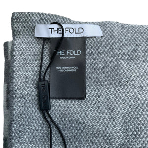 The Fold Montella Scarf Intarsia Wool Cashmere