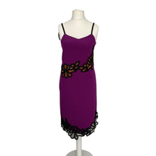 Victoria Beckham Silk Purple Dress