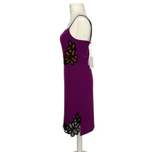 Victoria Beckham Silk Purple Dress