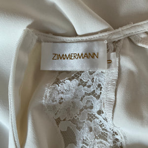 Zimmermann Lace Contrast Blouse