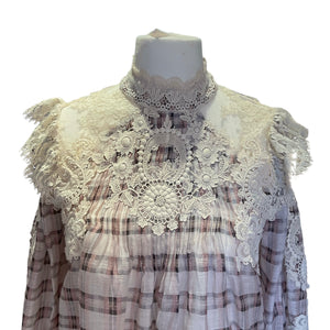 Zimmermann Lace Paneled Blouse