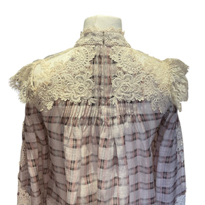 Zimmermann Lace Paneled Blouse