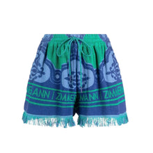 Zimmermann Blue Tiggy Terry Shorts