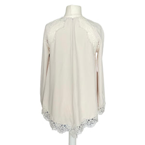 Zimmermann Lace Contrast Blouse