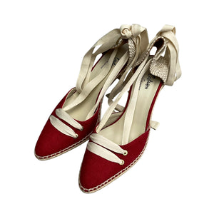 Castaner by Manolo Blahnik Canvas Espadrilles