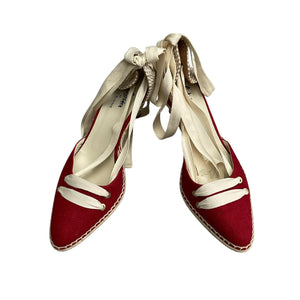 Castaner by Manolo Blahnik Canvas Espadrilles